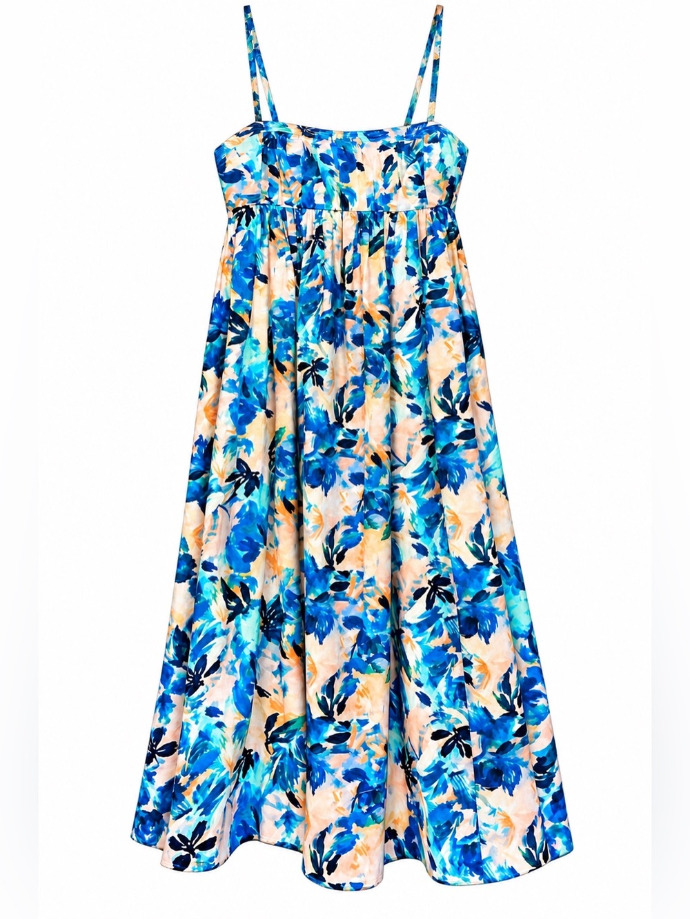 Ulla Johnson Vidri Cami Cotton Dress in Delphinium Size 6